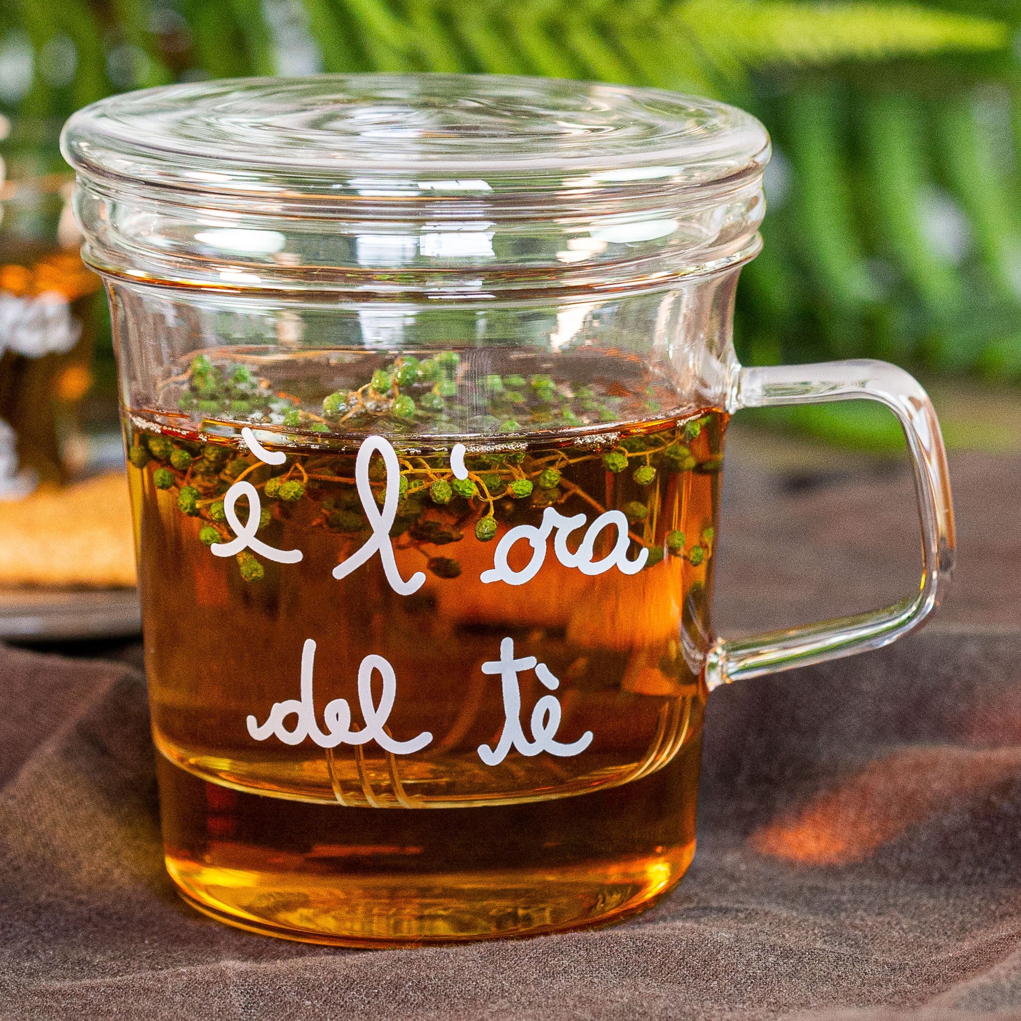 Mug con Infusore E' l'Ora Del Tè