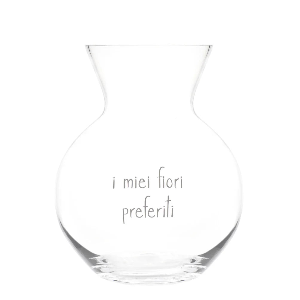 Vaso Portafiori decoro I miei fiori preferiti