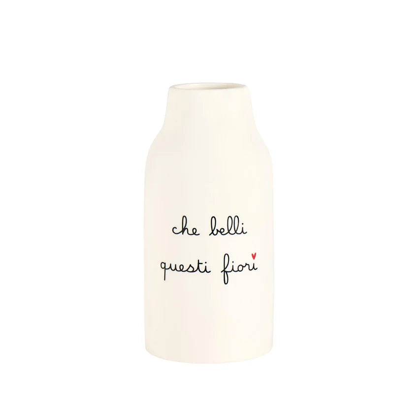 Vaso Portafiori in gres Che belli questi fiori