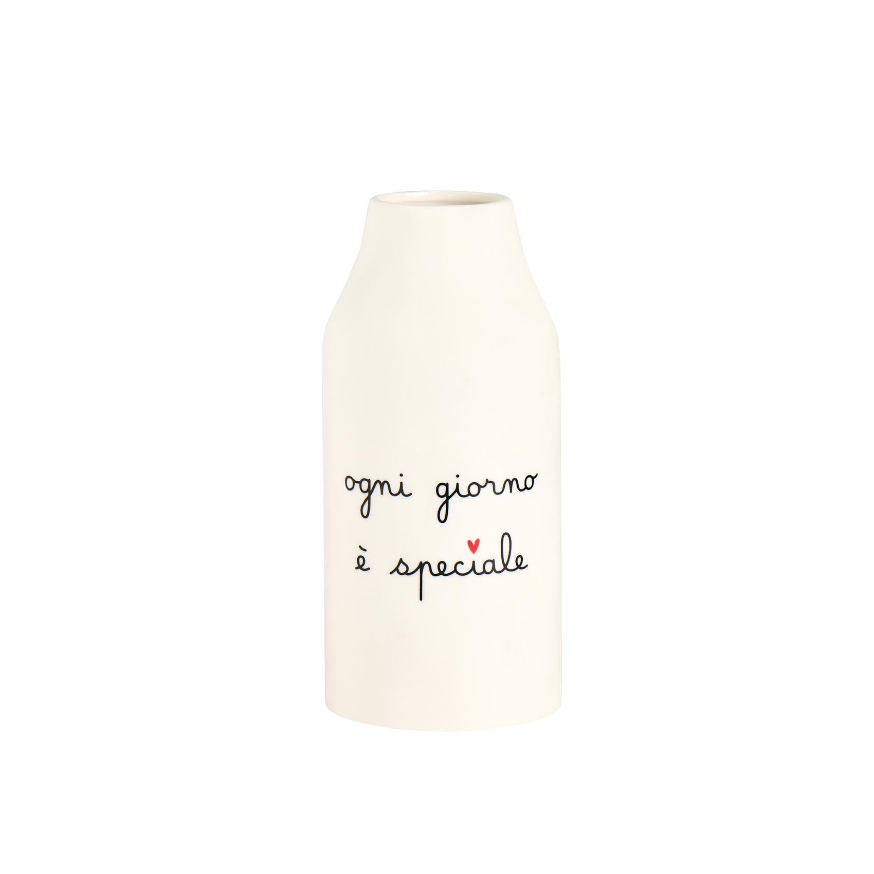 Vaso Portafiori in gres Ogni giorno è speciale